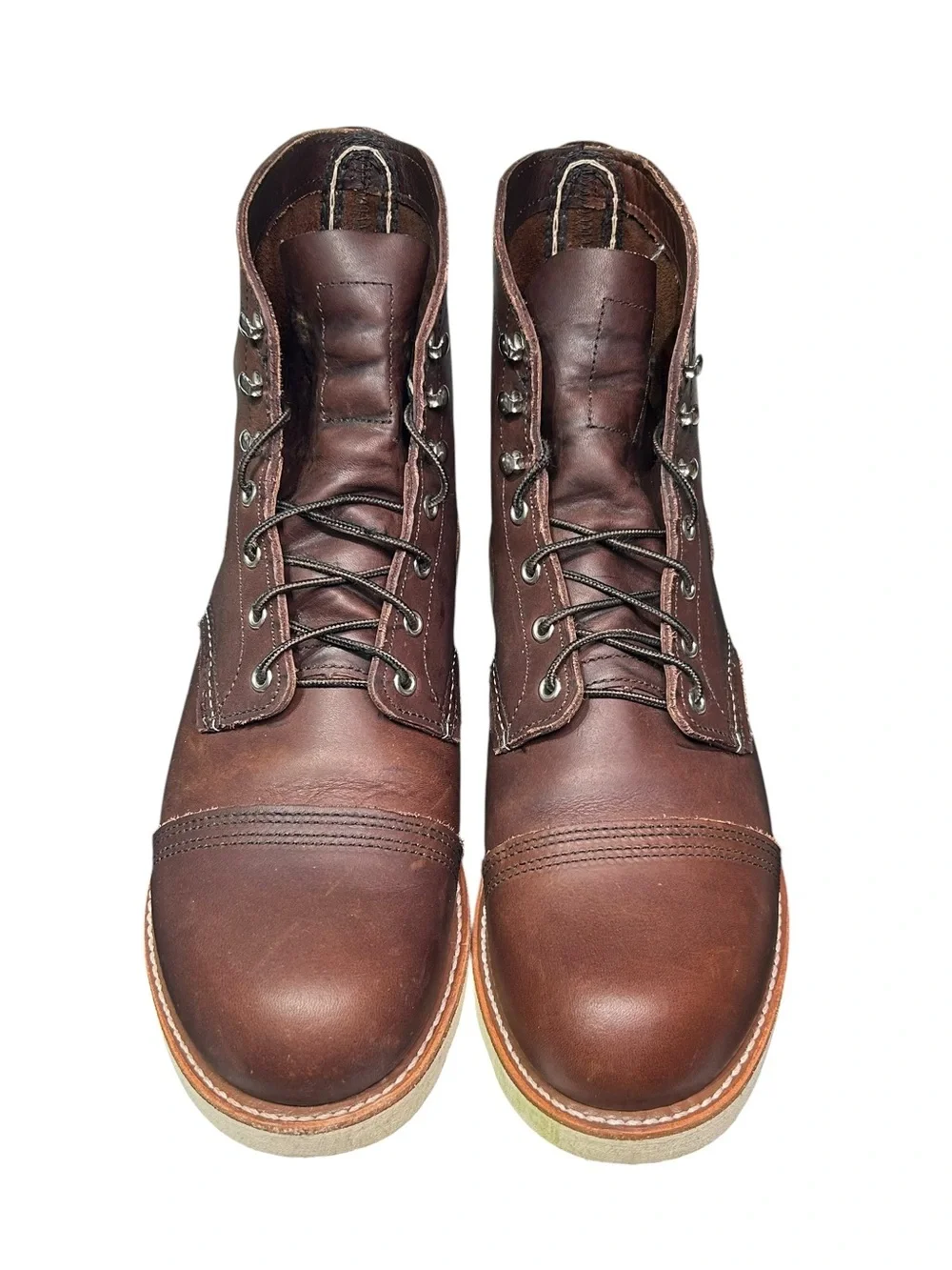 Red Wing Heritage 8088 Iron Ranger Traction Tred Amber Harness Leather 11.5 D